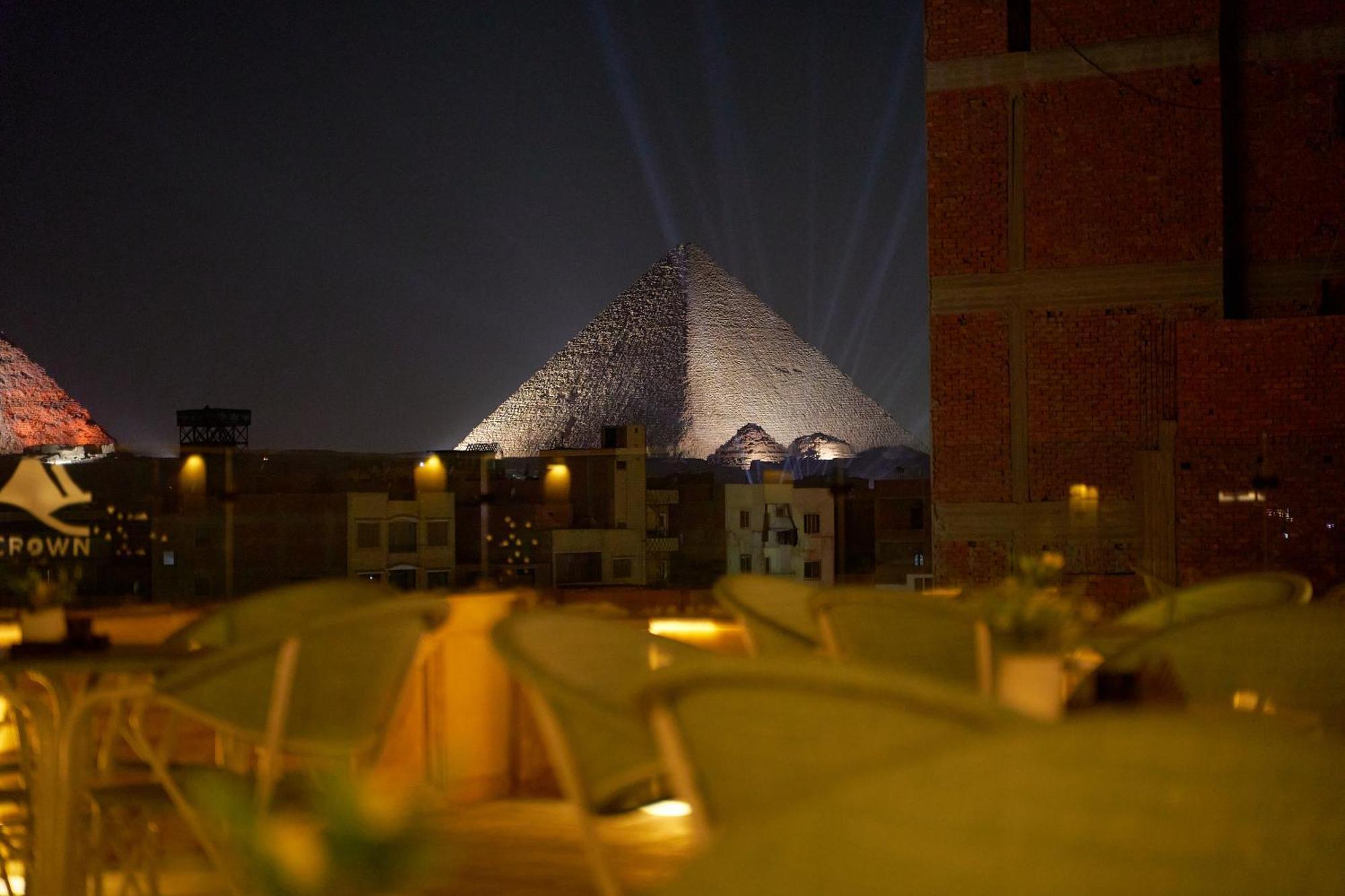 Crown Pyramids View Hotel Giza Esterno foto